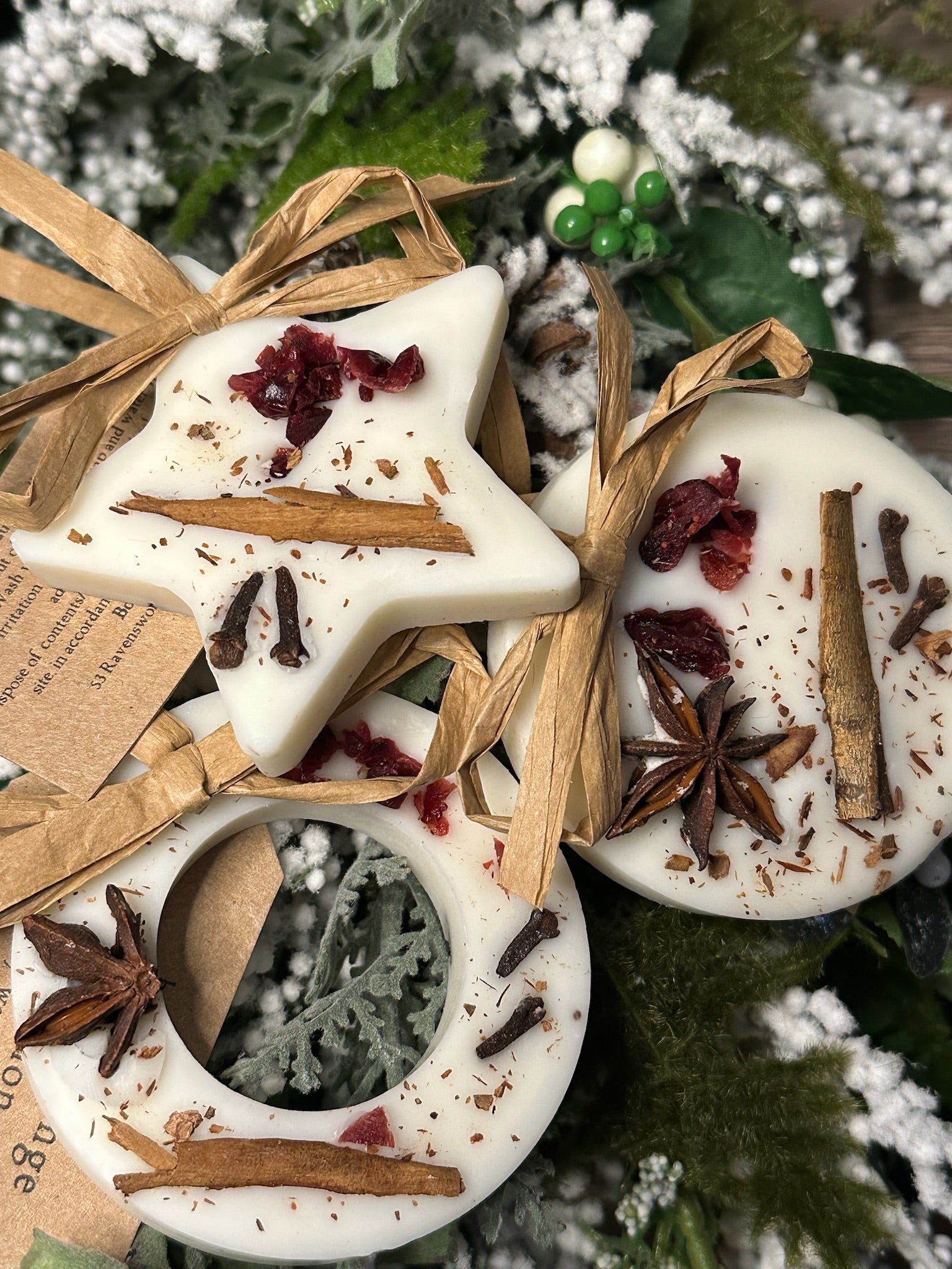 Scented Tree Decorations UK | Orange & Cinnamon Christmas Set – The ...