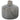 Garda Grey Glazed Chive Vase